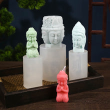Load image into Gallery viewer, Guanyin Buddha Statue Candle Silicone Mold Silicone Candle Mold Gifts Craft Supplies Home Decor Supplies
