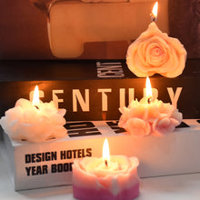 Load image into Gallery viewer, Hydrangea Rose Candle Silicone Mold DIY Flowers Candle Making Soap Resin Chocolate Mold Valentine's Birthday Gifts Craft Home Decor
