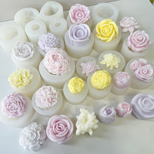 Load image into Gallery viewer, 3D Rose Flower Candle Mould Home Decor Craft Mould Handmade Candle Making Supplies Handmade Gifts
