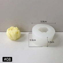 Load image into Gallery viewer, 3D Rose Flower Candle Mould Home Decor Craft Mould Handmade Candle Making Supplies Handmade Gifts

