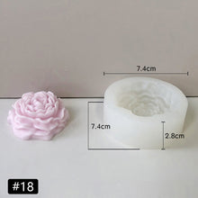 Load image into Gallery viewer, 3D Rose Flower Candle Mould Home Decor Craft Mould Handmade Candle Making Supplies Handmade Gifts
