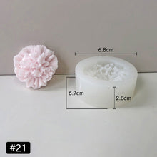Load image into Gallery viewer, 3D Rose Flower Candle Mould Home Decor Craft Mould Handmade Candle Making Supplies Handmade Gifts
