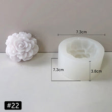 Load image into Gallery viewer, 3D Rose Flower Candle Mould Home Decor Craft Mould Handmade Candle Making Supplies Handmade Gifts
