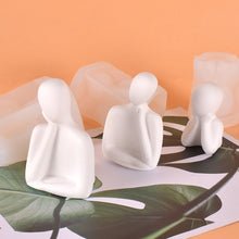 Load image into Gallery viewer, DIY Family Abstract Body Candle Silicone Mold 3D Thinker Portrait Aroma Silicone Candle Mold Wedding Gifts Craft Home Decor Supplies
