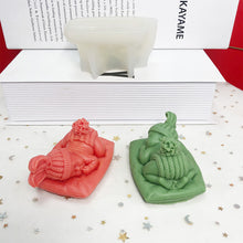 Load image into Gallery viewer, Cute Baby Silicone Mold 3D Sleeping Baby Silicone Soap Mold DIY Resin Plaster Craft Chocolate Baking Tool
