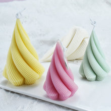 Load image into Gallery viewer, Thread Taper DIY Geometry Silicone Candle Mold Carving Art Aromatherapy Plaster Home Decoration Mold Wedding Gift
