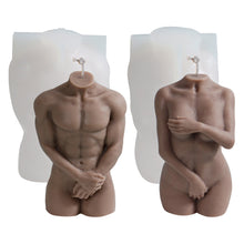 Load image into Gallery viewer, Human Body Candle Molds Resin Soap Mould Candle Making Set Home Decor Wedding Party Gifts Body Making Molds
