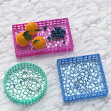 Load image into Gallery viewer, Circular Rectangular Diamond Grain Storage Box Silicone Molds for Jewelry Making Heart Shape Cut Mold DIY Crystal Epoxy Gift Box Jewelry Tools Moulds
