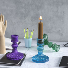Load image into Gallery viewer, Roman Solid Column Candle Holder Silicone Molds 3D Stripe Pillars Decoration Molds For Resin Wedding Home Table Decor
