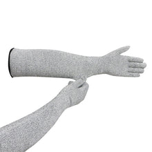 Load image into Gallery viewer, Anti-Puncture Cut Arm Sleeve Resistant Breathable Skin-friendly Food Grade Material Cut-Resistant Arm Sleeve Cover for Worker
