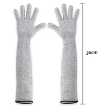 Load image into Gallery viewer, Anti-Puncture Cut Arm Sleeve Resistant Breathable Skin-friendly Food Grade Material Cut-Resistant Arm Sleeve Cover for Worker
