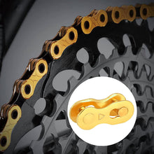 Load image into Gallery viewer, 2Pcs 6/7/8/9/10/12 Speed Bicycle Chain Connector Lock Quick Link Road Bike Magic Buckle Master Bicycle Joint Cycling Parts Gold

