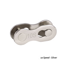Load image into Gallery viewer, 2Pcs 6/7/8/9/10/12 Speed Bicycle Chain Connector Lock Quick Link Road Bike Magic Buckle Master Bicycle Joint Cycling Parts Gold
