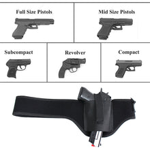 Load image into Gallery viewer, Tactical Gun Holster Universal Handgun Pistol Waist Belt Pouch Agent Concealed Adjustable Shoulder Holster Glock Holster Girdle
