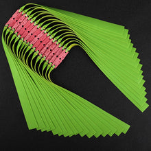 Load image into Gallery viewer, 5Pcs Latex Thickened Slingshot Hunting Powerful Flat Rubber Band 1.0-1.2mm High Elasticity Outdoor Catapult Shooting Accessories
