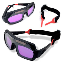 Load image into Gallery viewer, Automatic Darkening Dimming Welding Glasses Machine Mask Helmet Eyes Welder Goggles For Welding Machine Equipment Tools
