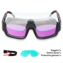Load image into Gallery viewer, Automatic Darkening Dimming Welding Glasses Machine Mask Helmet Eyes Welder Goggles For Welding Machine Equipment Tools

