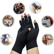Load image into Gallery viewer, 1 Pair Compression Arthritis Gloves Wrist Support Cotton Premium Arthritic Joint Pain Relief Hand Brace Therapy Wristband
