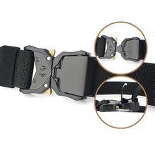 Load image into Gallery viewer, Quick Release Tactical Belt Airsoft CS Combat Molle Airsoft Belts Quick Release Metal Buckle Hunting Mens Belt Waistband
