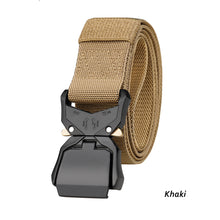 Load image into Gallery viewer, Quick Release Tactical Belt Airsoft CS Combat Molle Airsoft Belts Quick Release Metal Buckle Hunting Mens Belt Waistband
