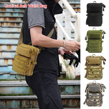 Load image into Gallery viewer, Multipurpose Outdoor Tactical Molle Waist Bag Hip Waist EDC Bag Wallet Purse Phone Holder Bags Camping Hiking Hunting Fanny Pack
