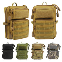 Load image into Gallery viewer, Multipurpose Outdoor Tactical Molle Waist Bag Hip Waist EDC Bag Wallet Purse Phone Holder Bags Camping Hiking Hunting Fanny Pack
