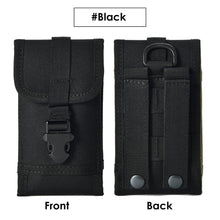 Load image into Gallery viewer, Outdoor Sports Holster Hook Loop Belt Phone Case Cover Bag Pouch For 6 Inch Phones Mobile Phone Bag CellPhone Pouch Pocket Bags
