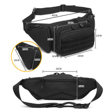 Load image into Gallery viewer, Tactical Waist Pack Hiking Phone Pouch Men Outdoor Sports Army Military Hunting Climbing Camping Belt Bag Holster Chest Bags
