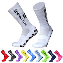 Load image into Gallery viewer, FS Football Socks Round Silicone Suction Cup Grip Anti Slip Soccer Socks Outdoor Sports Men Women Baseball Rugby Socks

