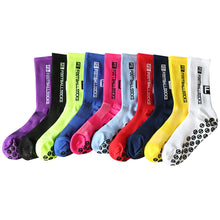 Load image into Gallery viewer, FS Football Socks Round Silicone Suction Cup Grip Anti Slip Soccer Socks Outdoor Sports Men Women Baseball Rugby Socks
