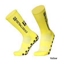 Load image into Gallery viewer, FS Football Socks Round Silicone Suction Cup Grip Anti Slip Soccer Socks Outdoor Sports Men Women Baseball Rugby Socks
