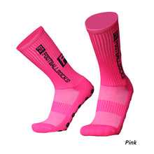 Load image into Gallery viewer, FS Football Socks Round Silicone Suction Cup Grip Anti Slip Soccer Socks Outdoor Sports Men Women Baseball Rugby Socks
