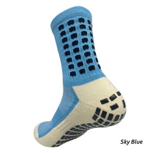 Load image into Gallery viewer, Mid-tube Classical Anti-slip Soccer Socks Men Women Outdoor Sport Grip Football Socks Grip Socks

