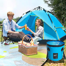 Load image into Gallery viewer, 12L/20L Portable bucket Outdoor Water Bags Folding Bucket Travel Water Storage Bag Washbasin Fishing Bait Bucket Tackle Tools
