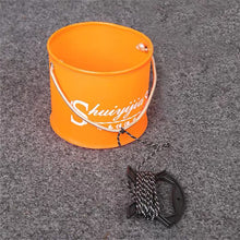 Load image into Gallery viewer, Folding Fishing Bucket Live Fish Box Car Wash Bathroom Kitchen Bucket Fishing Bait Buckets Tackle Tools for Fishing Tackle
