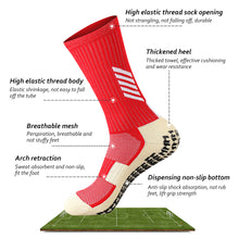 Load image into Gallery viewer, Men Sports Anti Slip Soccer Socks Mid-tube Thicken Dispensing Soccer Socks Silicone Bottom Cycling Socks Sport Stockings
