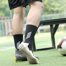 Load image into Gallery viewer, Men Sports Anti Slip Soccer Socks Mid-tube Thicken Dispensing Soccer Socks Silicone Bottom Cycling Socks Sport Stockings
