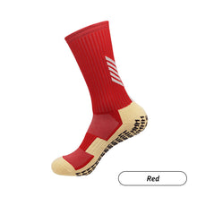 Load image into Gallery viewer, Men Sports Anti Slip Soccer Socks Mid-tube Thicken Dispensing Soccer Socks Silicone Bottom Cycling Socks Sport Stockings
