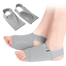 Load image into Gallery viewer, 1Pair Arch Support Sleeves Plantar Flatfoot Heel Foot Care Flat Feet Relieve Pain Sleeve Socks Bow Collapse Orthotic Insoles Pad
