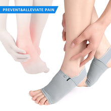 Load image into Gallery viewer, 1Pair Arch Support Sleeves Plantar Flatfoot Heel Foot Care Flat Feet Relieve Pain Sleeve Socks Bow Collapse Orthotic Insoles Pad
