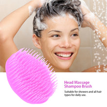Load image into Gallery viewer, Silicone Handheld Hair Comb Hair Massager Head Body Scalp Shampoo Massage Brush Shower Clean Hair Brush Bath Spa Hair Accessories
