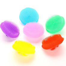 Load image into Gallery viewer, Silicone Handheld Hair Comb Hair Massager Head Body Scalp Shampoo Massage Brush Shower Clean Hair Brush Bath Spa Hair Accessories
