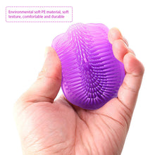 Load image into Gallery viewer, Silicone Handheld Hair Comb Hair Massager Head Body Scalp Shampoo Massage Brush Shower Clean Hair Brush Bath Spa Hair Accessories

