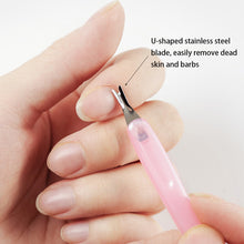 Load image into Gallery viewer, Dead Skin Fork Trimmer Remover Nursing Nail Art Tools for Manicure Cuticle Remover Nails Cuticle Pusher Cut Repair Removal
