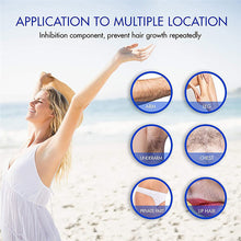 Load image into Gallery viewer, Permanant Hair Removal Spray Hair Growth Inhibitor Armpit Legs Arms Painless Hair Remover Sprays Nourishes Repair Care Man Women
