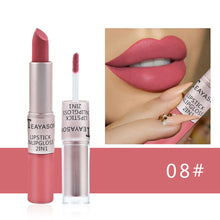 Load image into Gallery viewer, Summer Waterproof Nude Matte Velvet Glossy Lip Gloss Lipstick Lip Balm Sexy Red Lip Tint Sexy Women Fashion Makeup Gift
