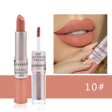 Load image into Gallery viewer, Summer Waterproof Nude Matte Velvet Glossy Lip Gloss Lipstick Lip Balm Sexy Red Lip Tint Sexy Women Fashion Makeup Gift
