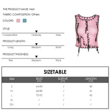 Load image into Gallery viewer, Contrast Color Summer Sexy Slim Fit Short Cropped Navel Tank Top Knitted Vest Women T-shirt
