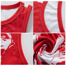 Load image into Gallery viewer, Portrait Printed Sleeveless Crop Tank Top Vest Round Neck T-shirt Pullover Slim Fit Summer Beauty Ribbed Knit Tops
