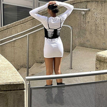 Load image into Gallery viewer, Y2k Fashion Solid Color V-neck Slim Hollow Sling Tube Top Women Summer Tight Low Cut Shirt Crop Tops

